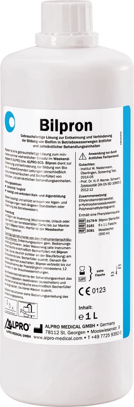 Bilpron Karton 6 x 1 Liter Flasche