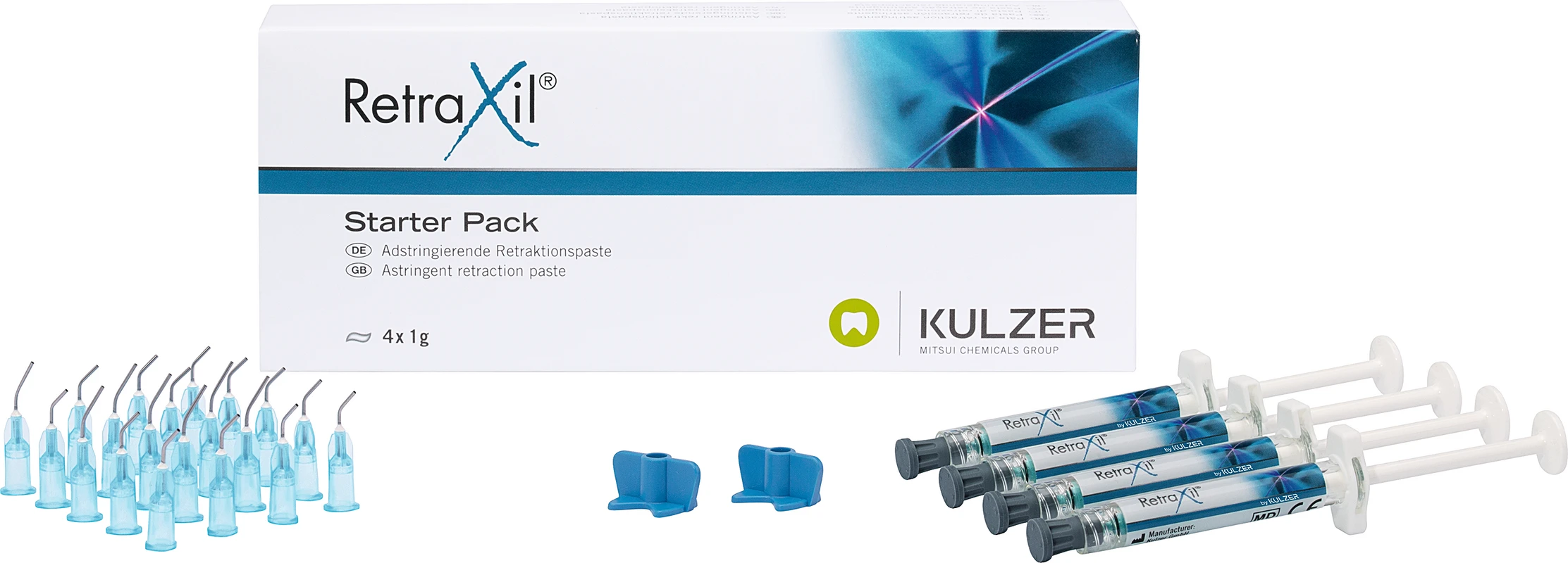 RetraXil® Starterpackung 4 x 1 g Spritze