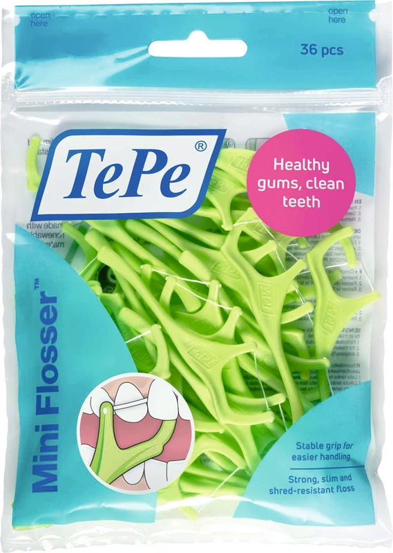 TePe Mini Flosser™ Packung 36 Stück grün