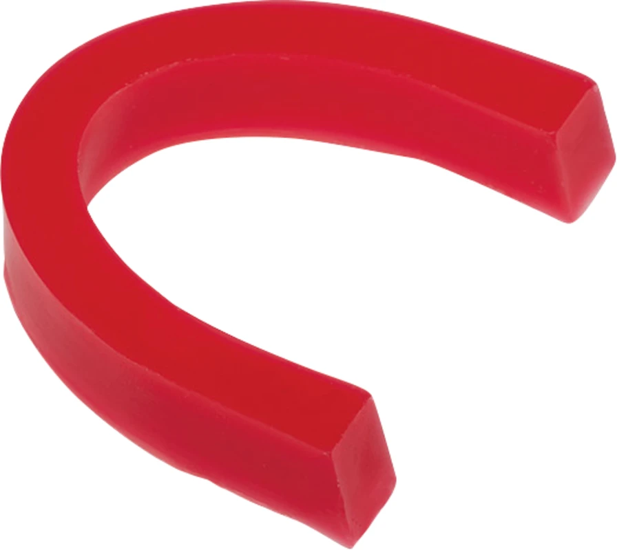 Bisswälle vorgeformt Packung 100 Stück rot, hart
