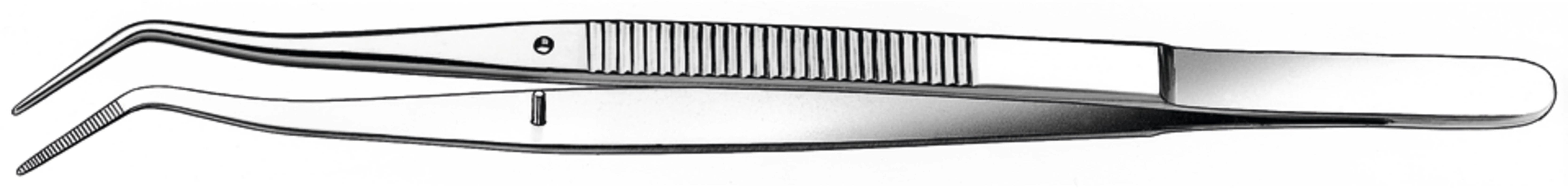 Zahnpinzette nach Meriam Stück 15 cm, gerieft