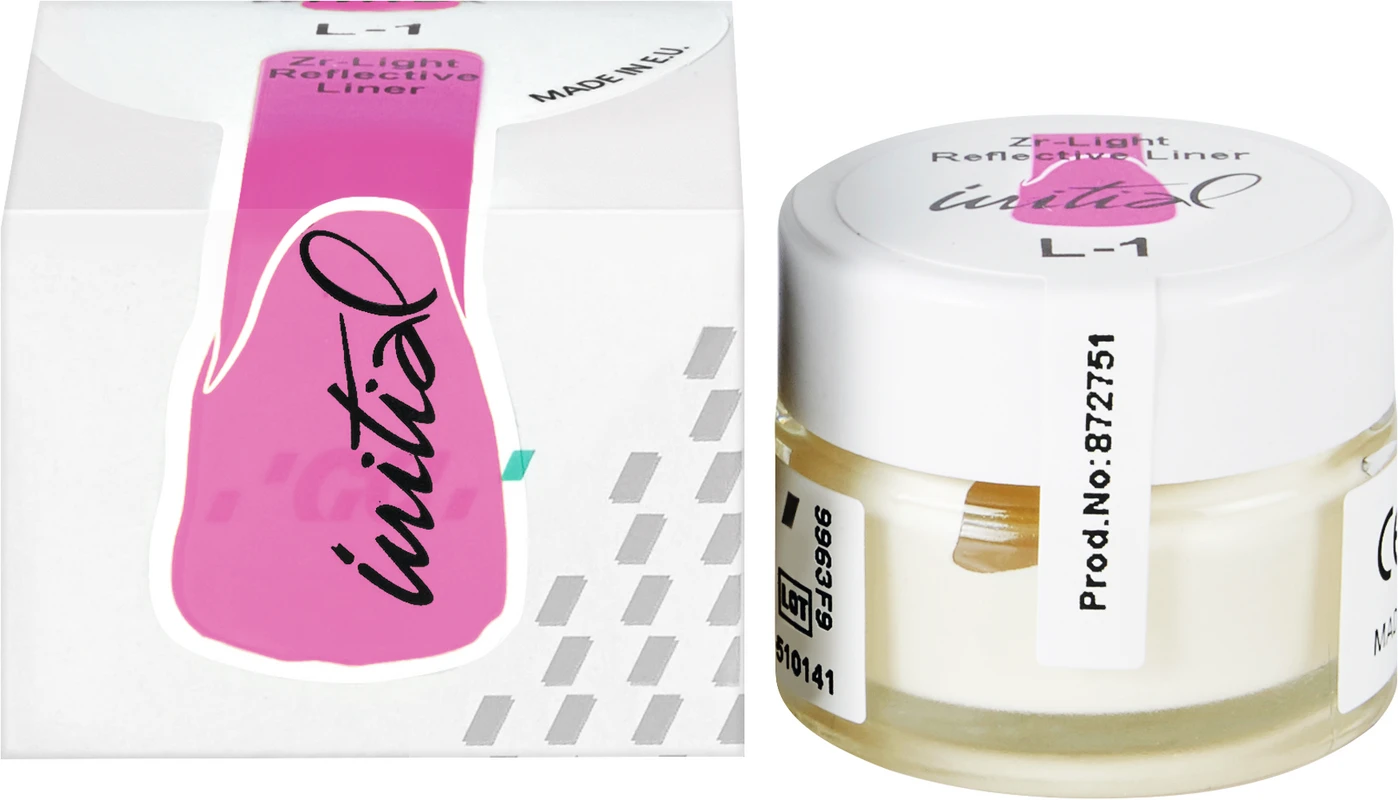 GC Initial™ IQ Layering-over-Zircon Dose 3 g Paste Light Reflective liner 1