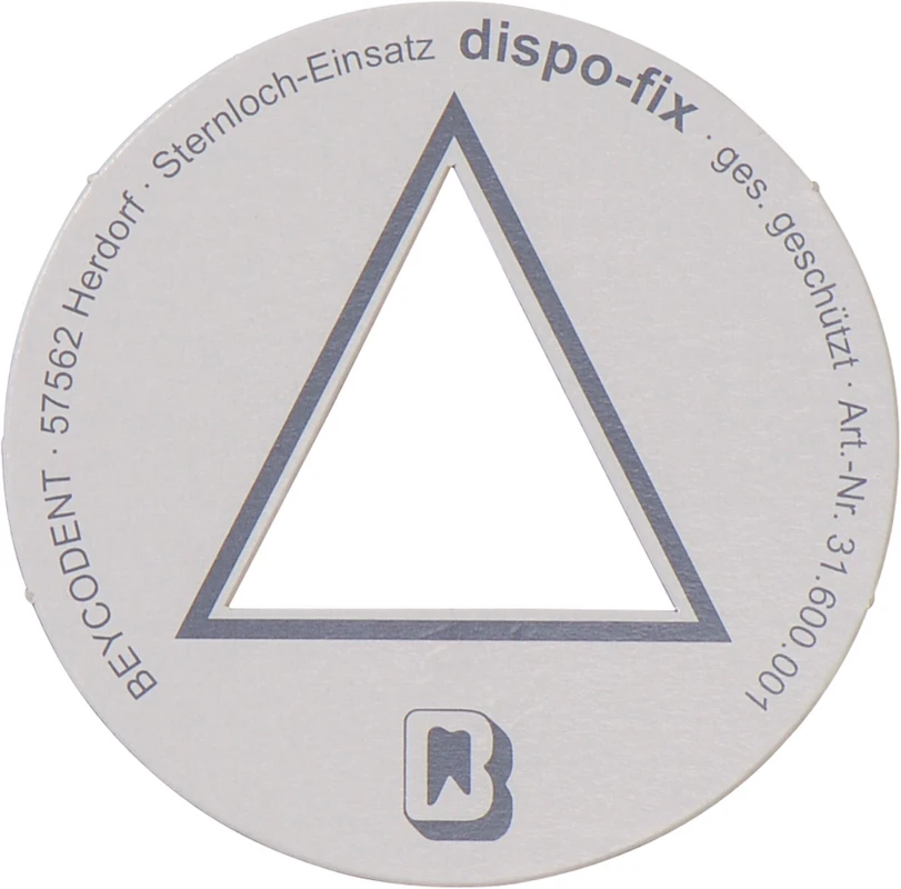 dispo-fix Sternloch-Einsätze Packung 300 Stück