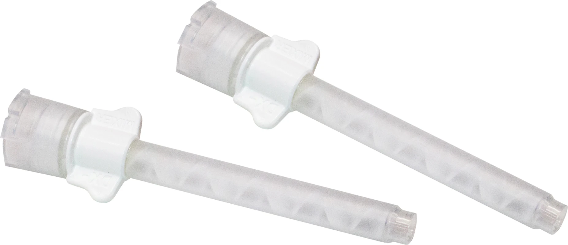 Mischkanülen weiß Packung 100 Stück weiß, Ø 6,5 mm Mischkanülen weiß Packung 100 Stück weiß, Ø 6,5 mm