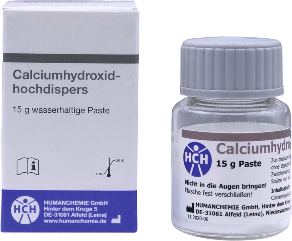Calciumhydroxid-hochdispers Packung 15 g Paste