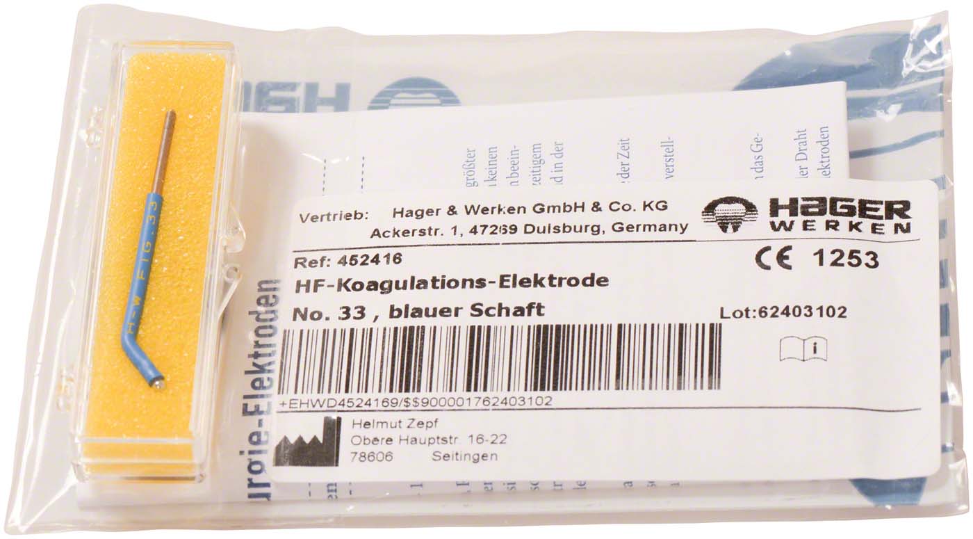 hf Elektrodenansätze Hager &amp; Werken