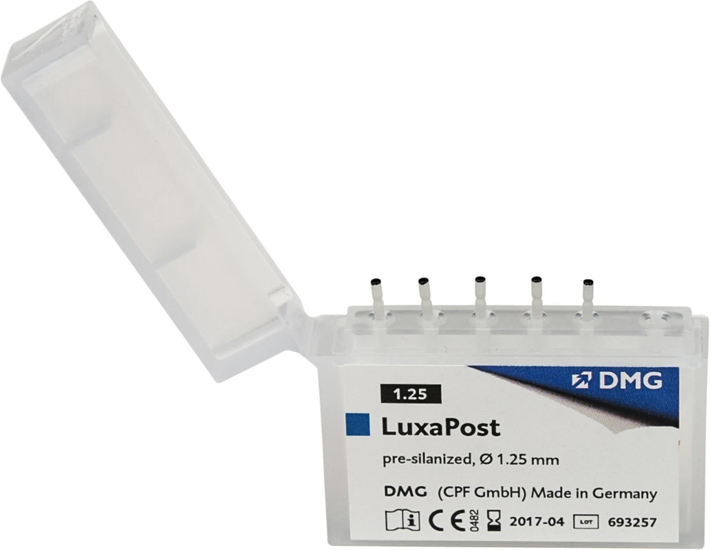 LuxaPost® Packung 5 Stifte Ø 1,25 mm LuxaPost® DMG