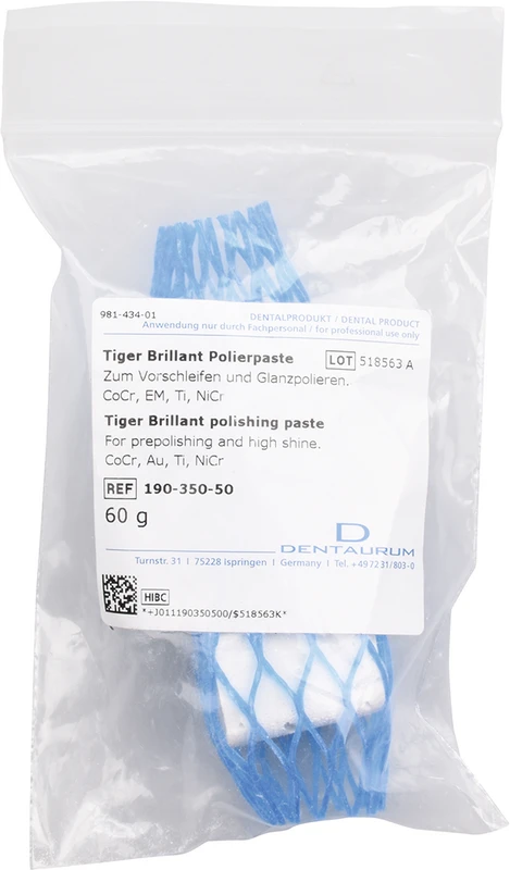 Tiger Brillant Polierpaste Stück 60 g