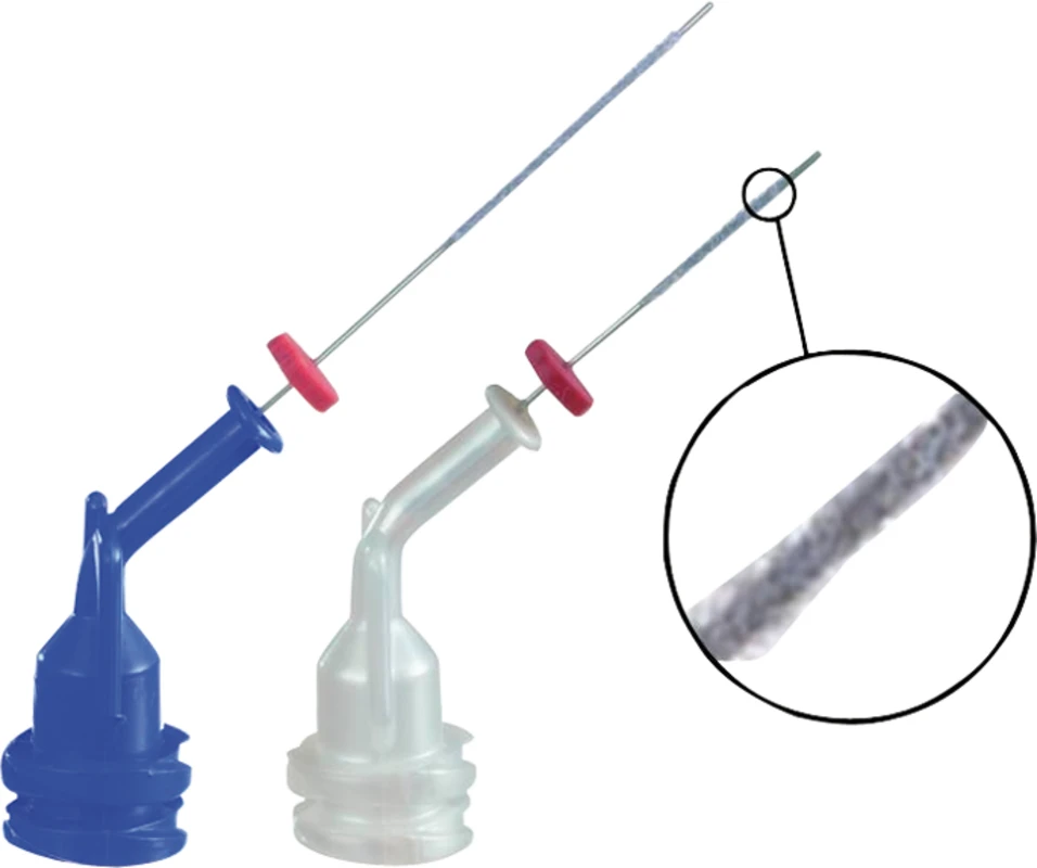 NaviTip® FX Packung 20 Tips blau, Länge 25 mm, Ø 0,3 mm, 30ga NaviTip® FX Ultradent Products