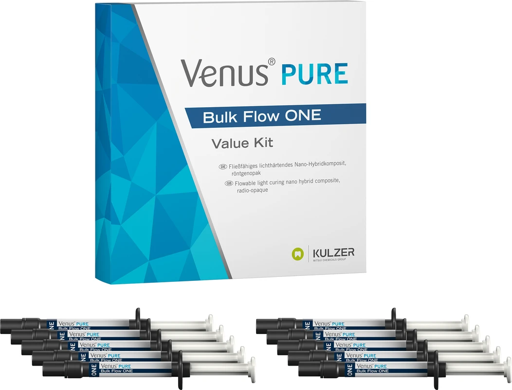 Venus® PURE Bulk Flow ONE Value Kit Spritze