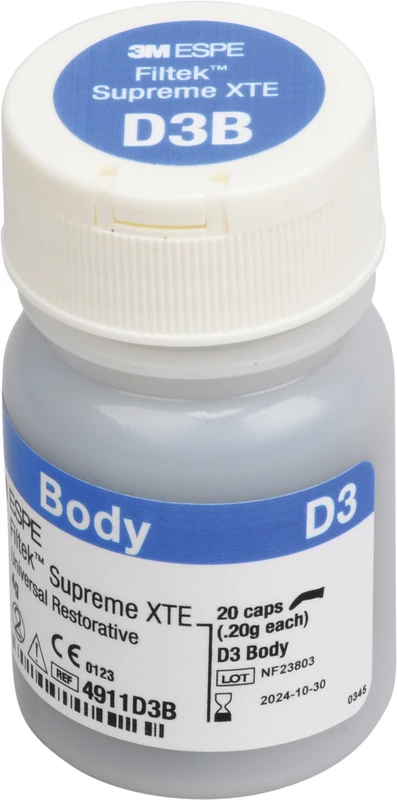 Filtek™ Supreme XTE Universal Packung 20 x 0,2 g Kapsel body D3