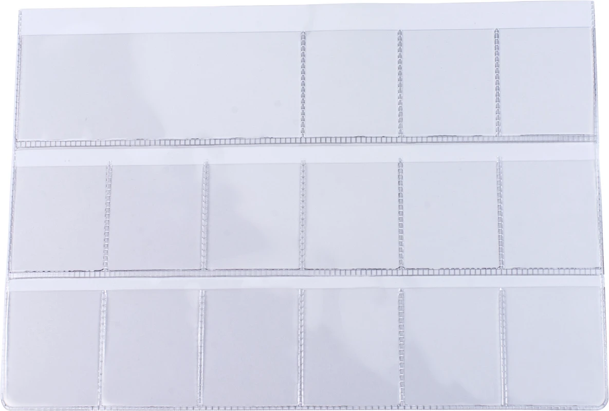 Dentalfilmtasche Packung 50 Stück Filmformat 3 x 4 cm für 15 Zahnfilme mit Datenfeld, ohne Lochung, Nr. 80251