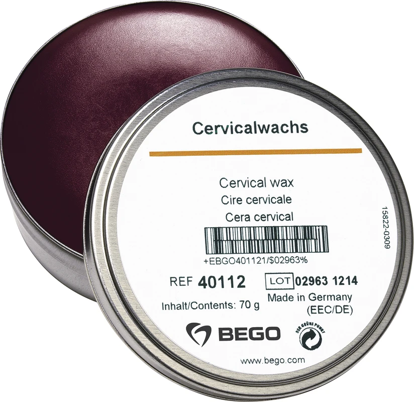 Cervikalwachs Dose 70 g aubergine