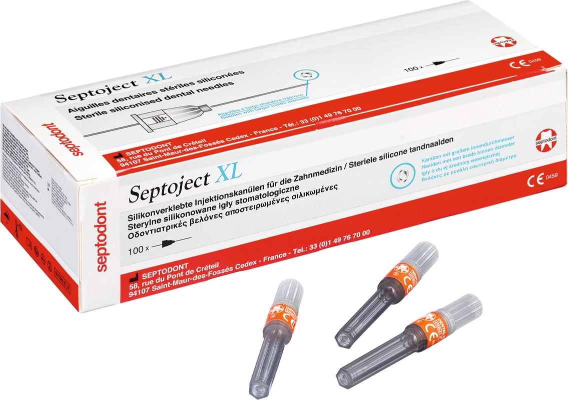 Septoject® XL Packung 100 Stück, G27/0,4 x 25 mm