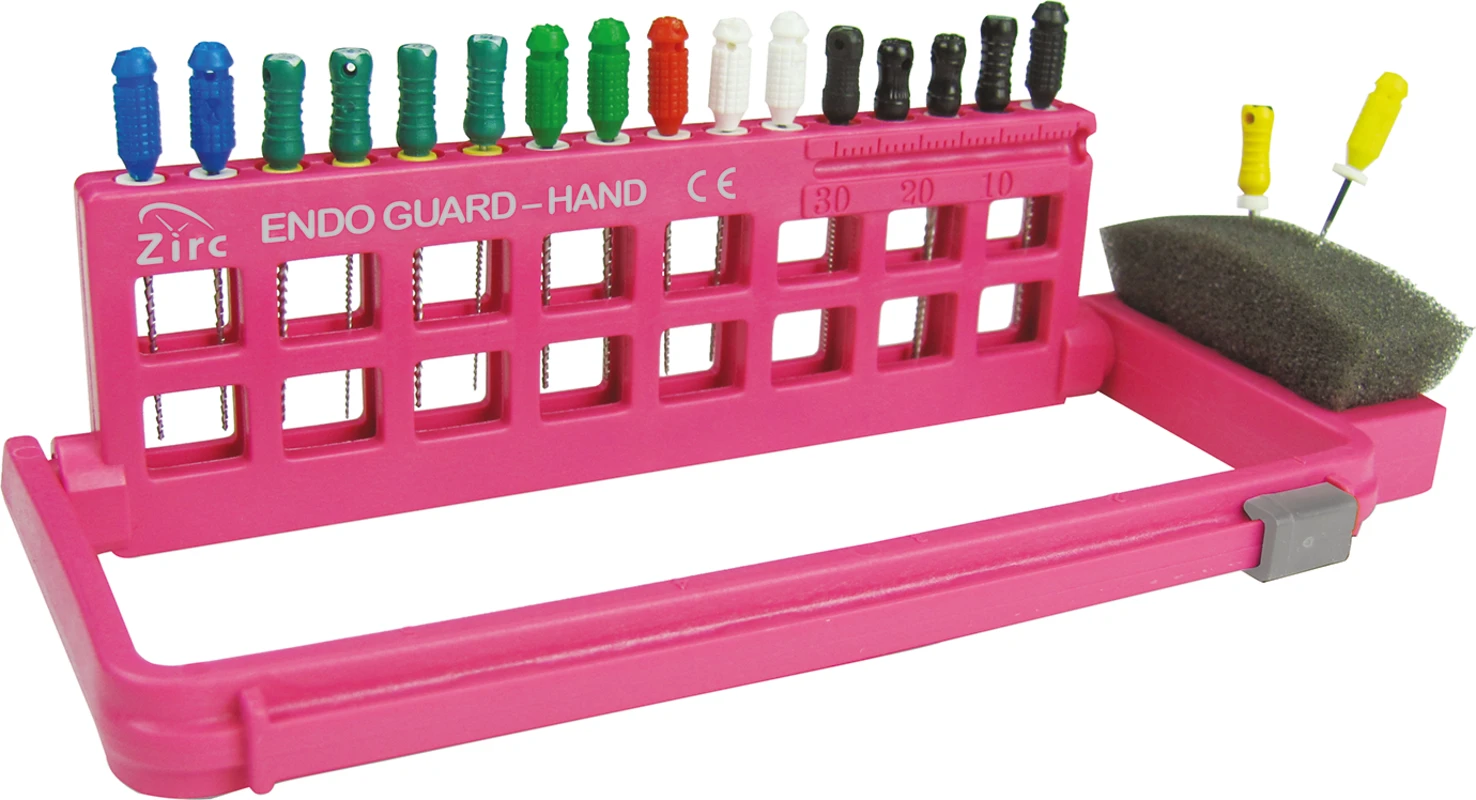 Endo Guard Stück dunkelblau, 13,7 x 1 x 5,6 cm, für 16 Handinstrumente