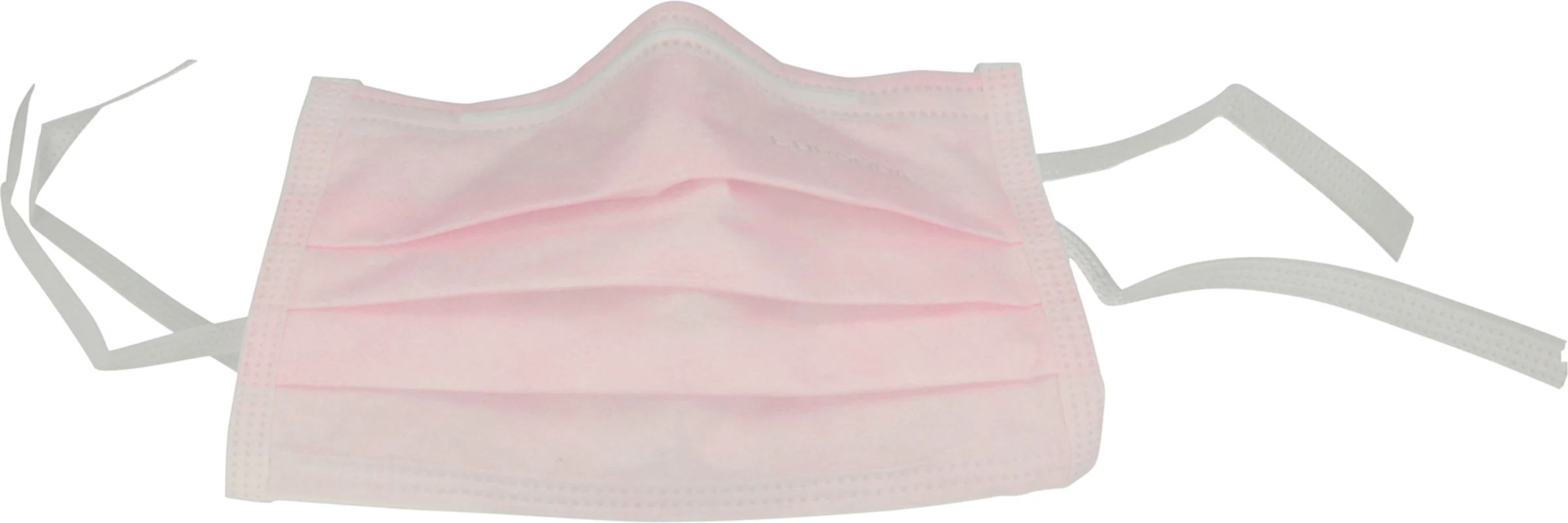 Monoart® Mundschutz Protection 3 Box 50 Stück zum Binden, rosa