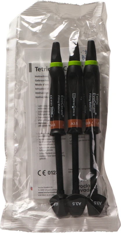 Tetric® EvoCeram Packung 3 x 3 g Spritze A3,5