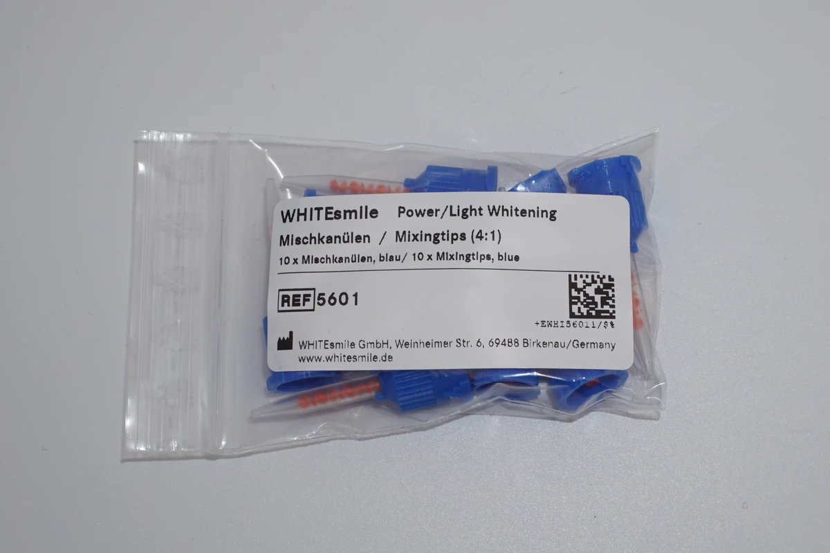 Powerbleach Mixingtips Packung 10 Stück blau