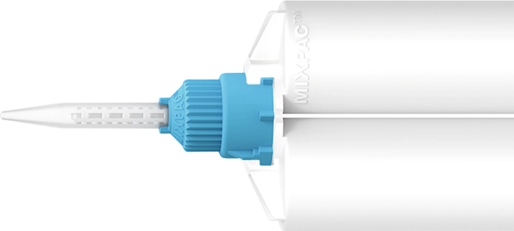 T-Mixer™ Mischkanülen Beutel 50 Stück Auslass: S, L: 49,8 mm, hellblau, 1:1, 2:1