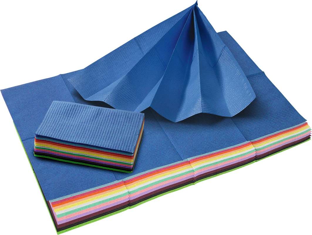 TOP SAFE Patientenservietten Karton 10 x 50 Stück pink, 33 x 45 cm, 2-lagig