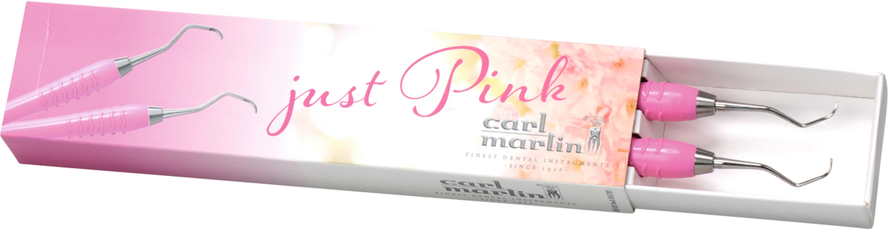 Prophylaxe-SET Colori Silikon Set 2 Instrumente, Just Pink