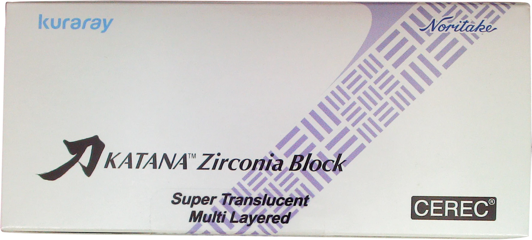 KATANA™ Zirconia Block Packung 3 Stück Größe 14Z L, A2