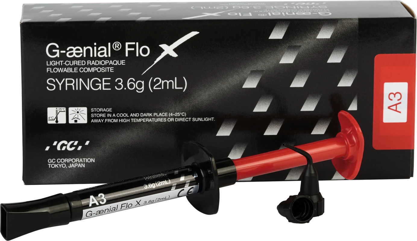 GC G-ænial® Flo X Spritze 2 ml A3 GC G-ænial® Flo X GC