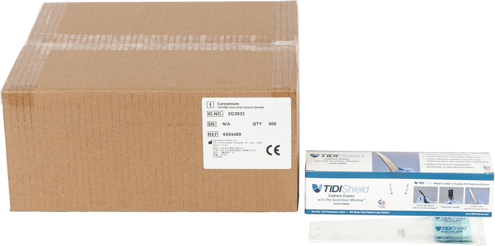 CS1500 Hygiene-Schutzhüllen Packung 500 Stück