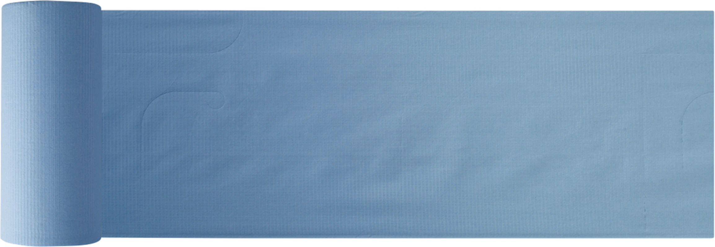 Monoart Patientenumhänge Kunststoff/Papier Rolle 80 Stück blau, 61 x 53 cm
