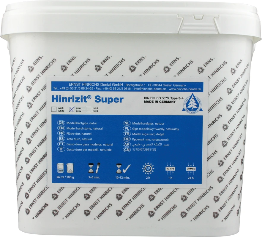 Hinrizit® Super Eimer 10 kg grau