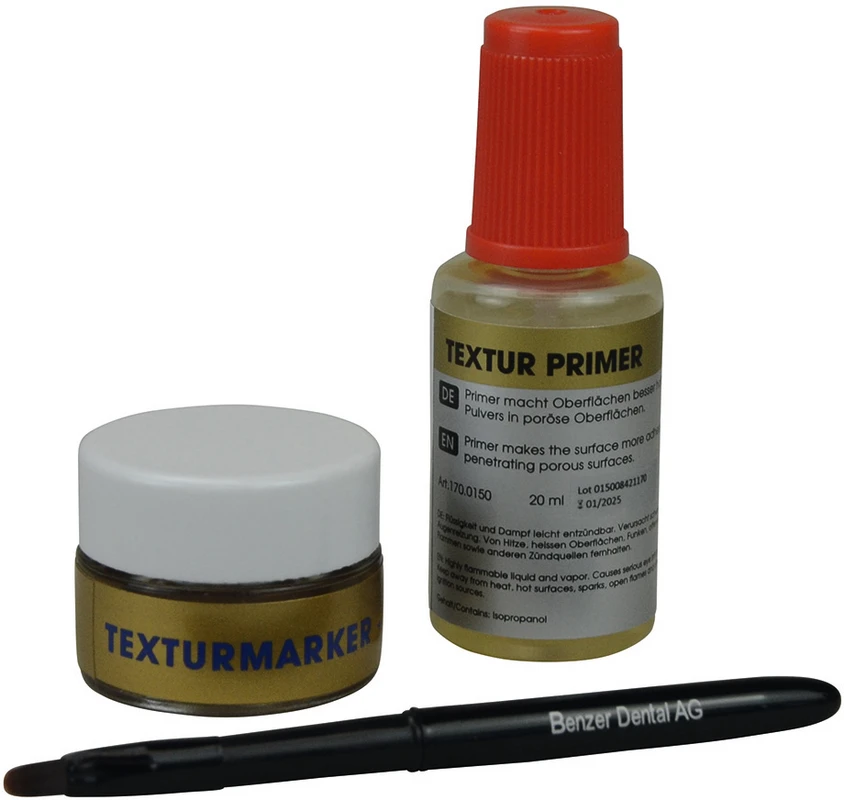 TEXTURMARKER Set mit Primer