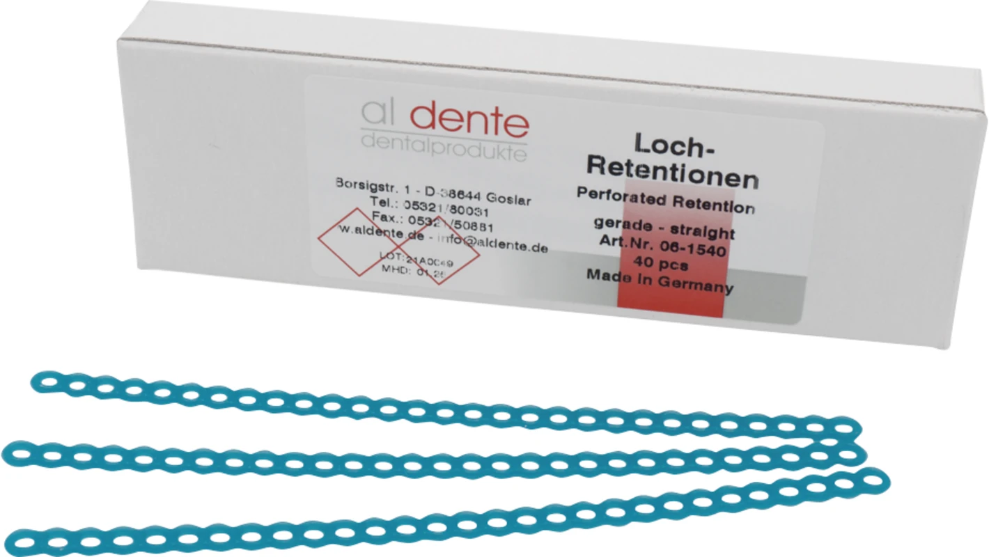 Lochretentionen Packung 40 Stück, gerade