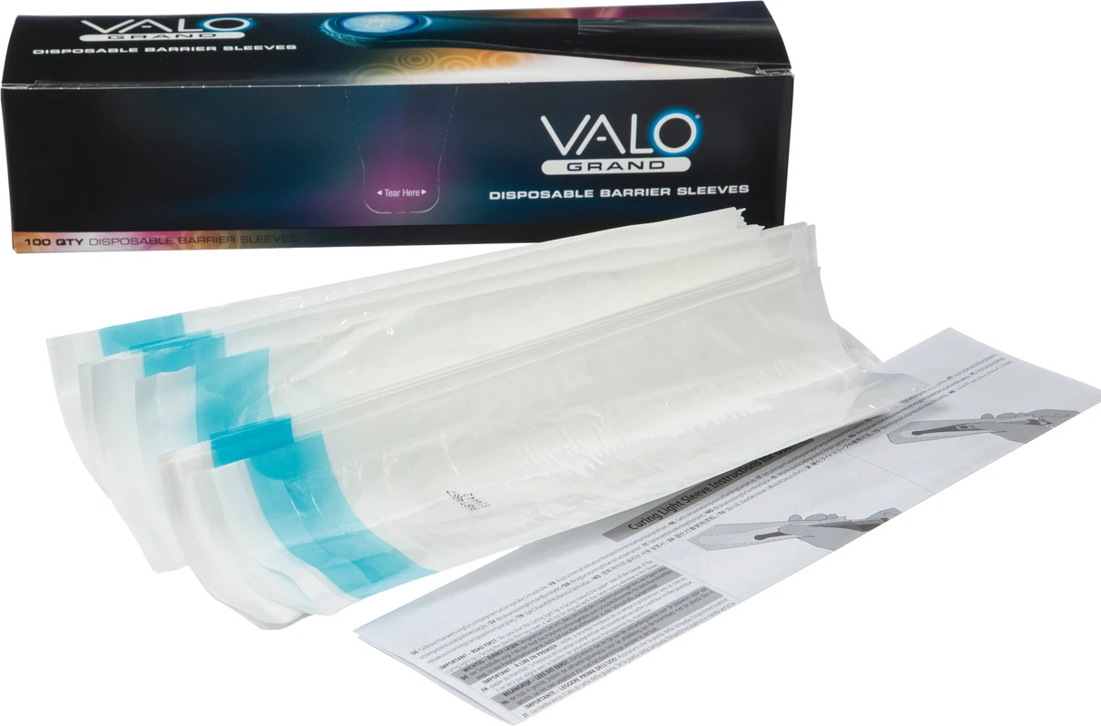 VALO™ GRAND Barrier Sleeve Packung 100 Stück VALO™ GRAND Barrier Sleeve Packung 100 Stück