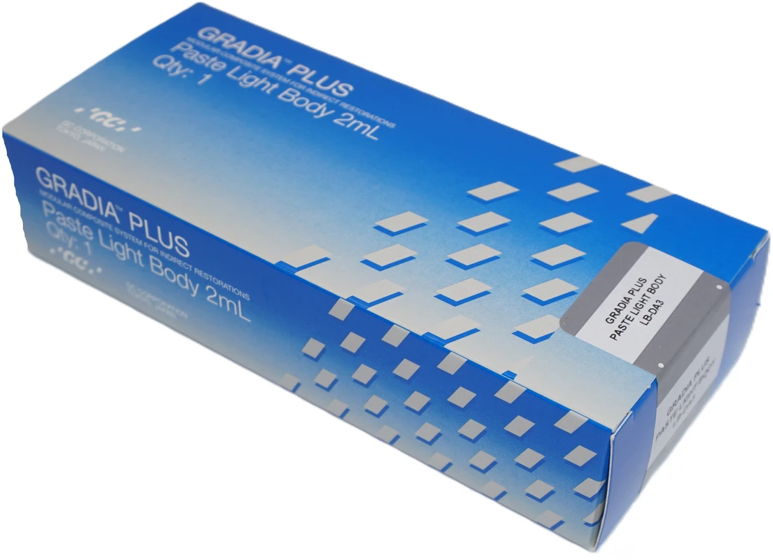 GC GRADIA™ PLUS Spritze 2 ml LB-DA3,5 GC GRADIA™ PLUS GC