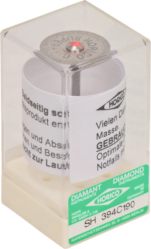 Superapid® Stück doppelseitig, flexibel,rot fein, HP, Figur 394, 0,19 mm, ISO 190 Superapid® Horico