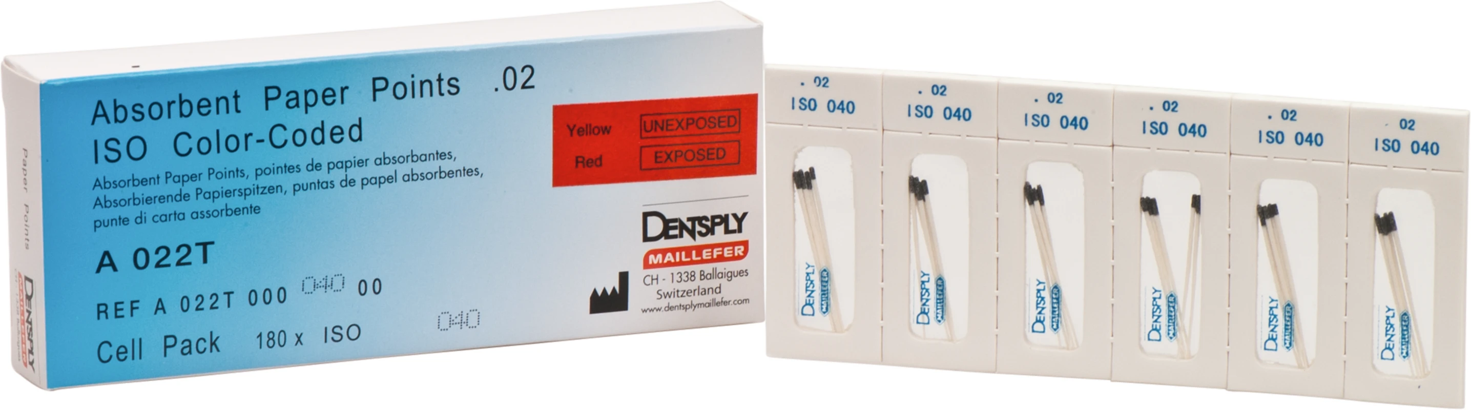 Papierspitzen steril Dentsply Sirona