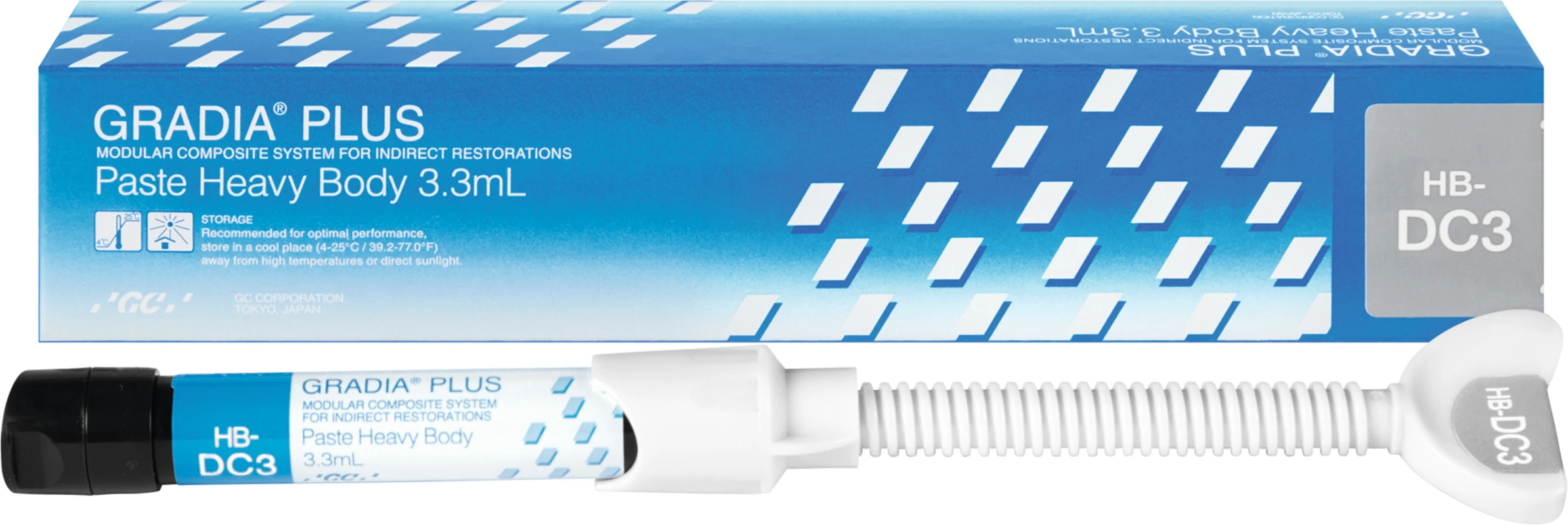 GC GRADIA™ PLUS Spritze 3,3 ml Paste HB-DC3