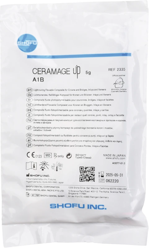CERAMAGE UP Spritze 5 g Komposit body A1