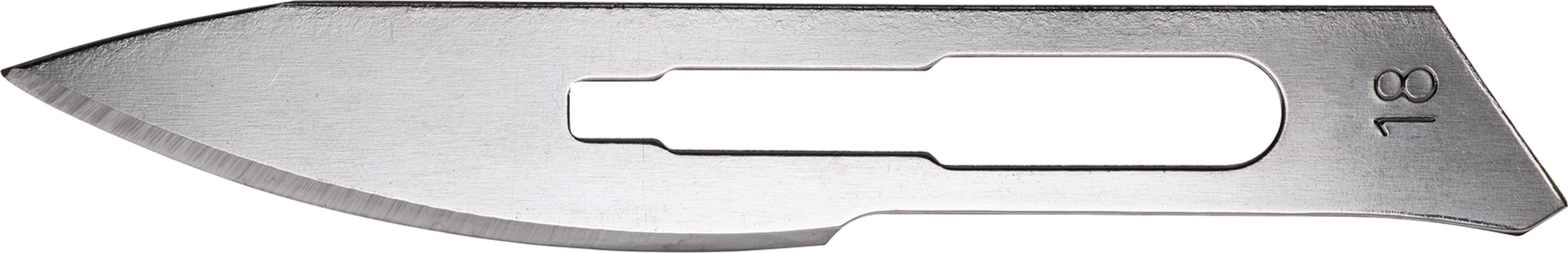 Skalpellklingen Packung 100 Stück Nr. 18, 110-118, Steril