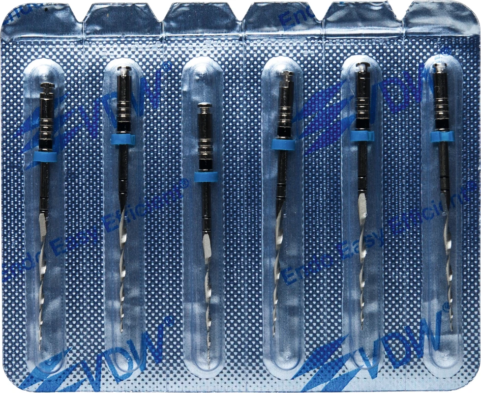 Mtwo® Blisterpackung 6 Instrumente ABT 21 mm, 31 mm, Taper.06, ISO 040 Mtwo® Instrumente VDW