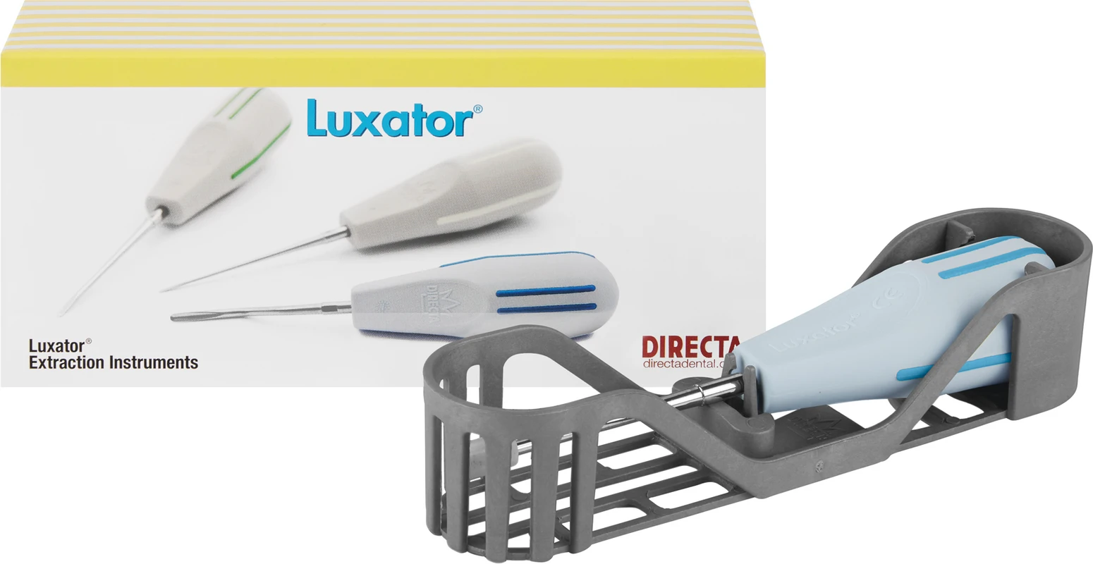 Luxator® Stück S3CA, 3 mm, gewinkelt, dunkelblau