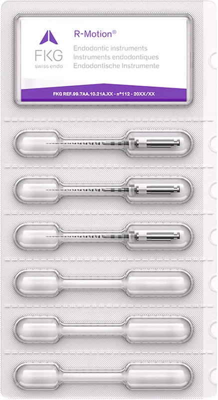 FKG R-Motion® Glider Blisterpackung 6 Stück 25 mm, Taper.03v, ISO 015 C