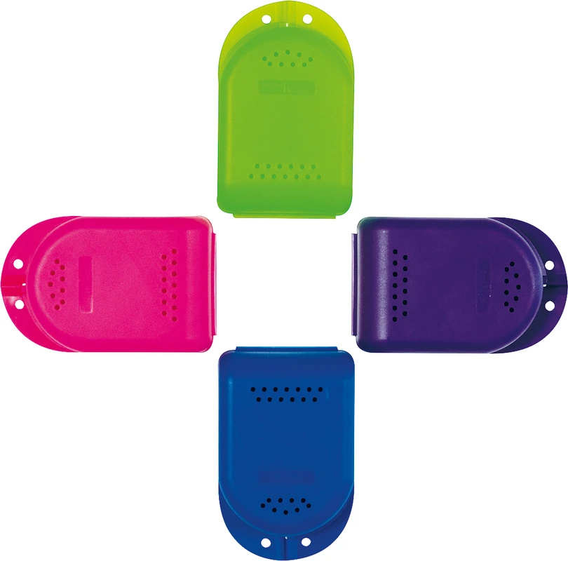 smartCase KFO-Boxen Packung 10 Stück klein, purple