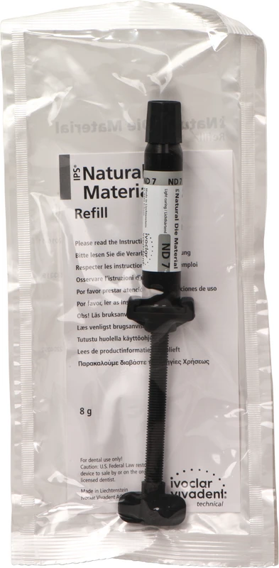IPS Natural Die Material Spritze 8 g Paste ND7 Humble Zahnpasta im Glas Kids The Humble