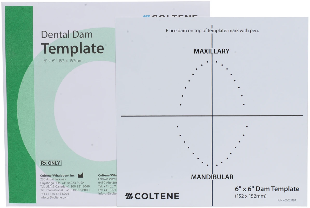 HYGENIC® Dental Dam Stempel Stück 15 x 15 cm