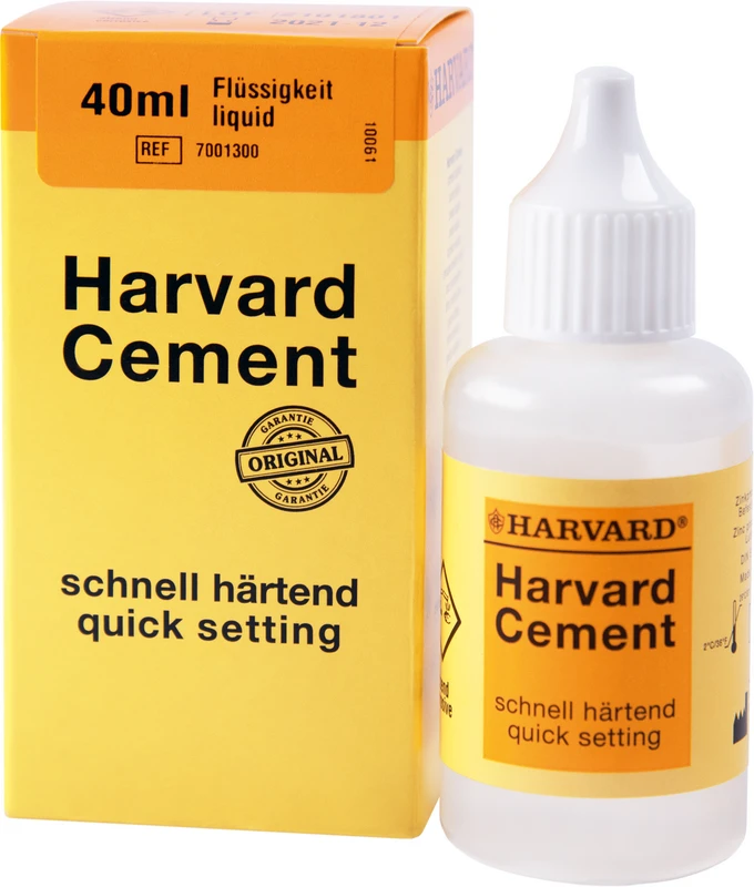 Harvard Cement Flüssigkeiten Flasche 40 ml schnellhärtend