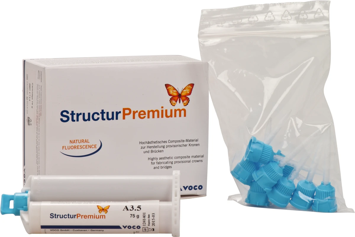 Structur Premium Packung 75 g Doppelkartusche A3,5, Mischkanülen Typ 6