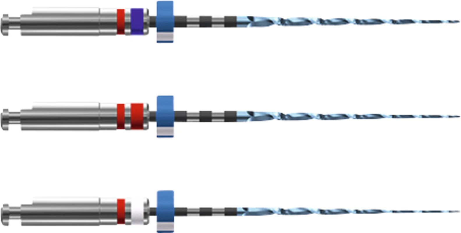 FKG RACE® EVO Packung 3 Stück 25 mm ISO (015, 025, 030), Taper.04