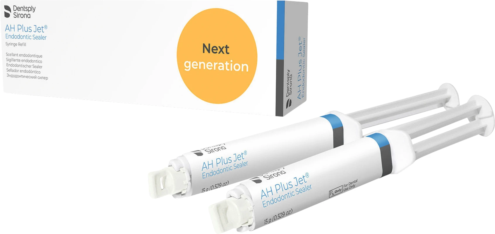 AH Plus Jet™ Nachfüllpackung 2 x 15 g Automix Spritze