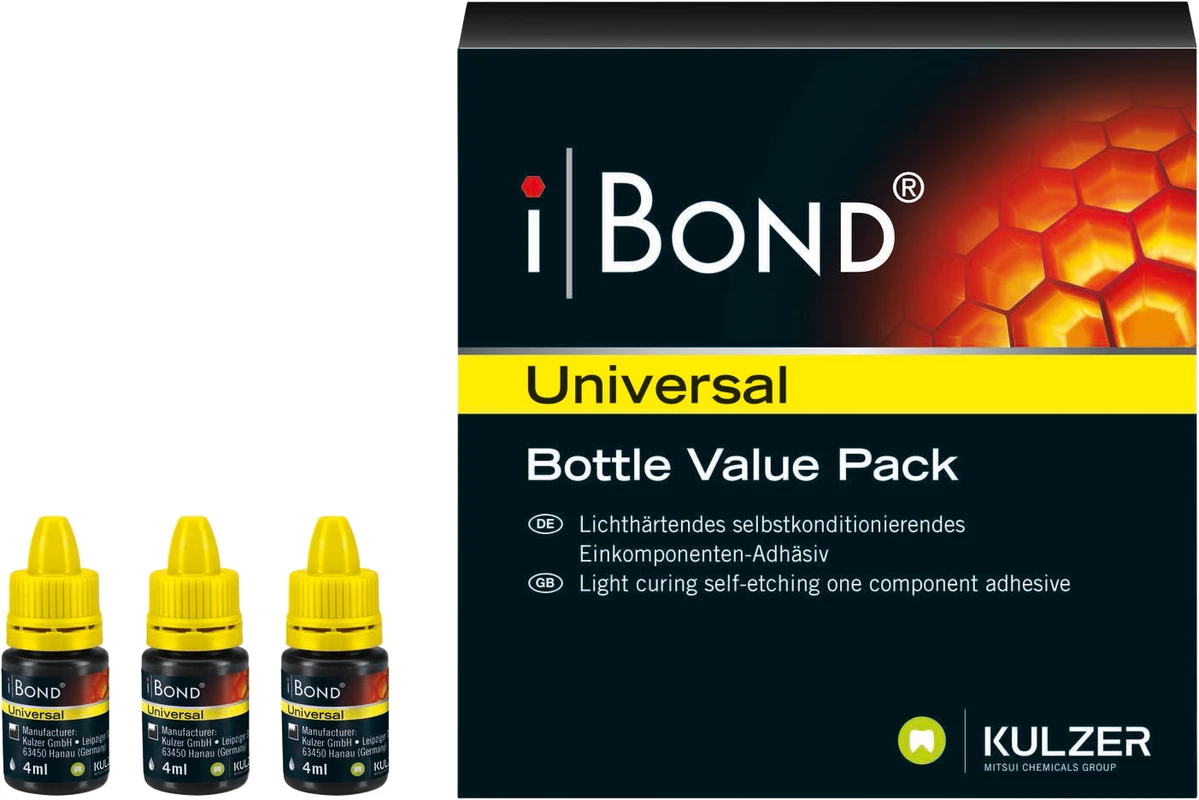 iBOND® Universal Value Pack 3 x 4 ml Flasche Bond